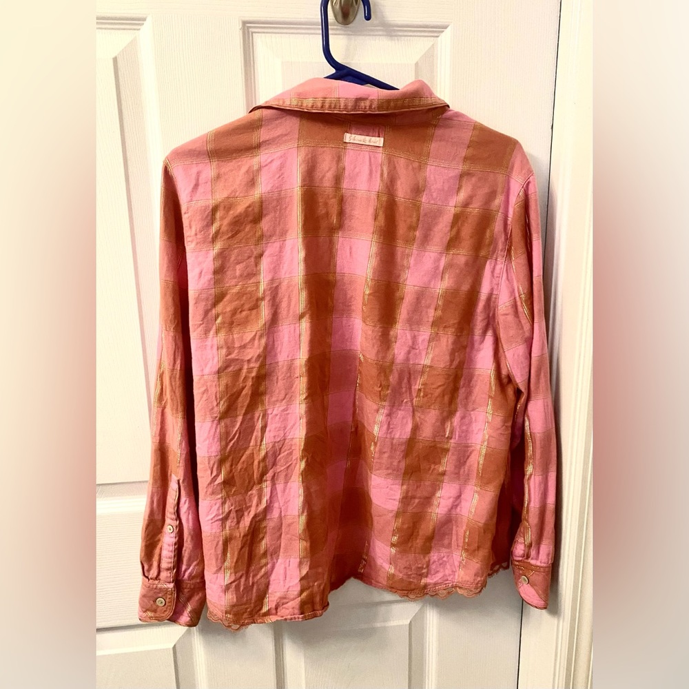 Victoria’s Secret Pink Button Down Top - Picture 4 of 6